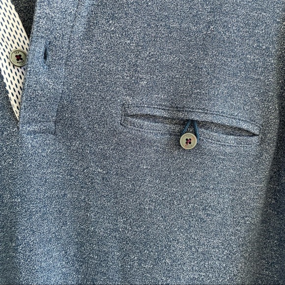 Ted Baker London Men's Long Sleeved Polo size 7 - Picture 4 of 15